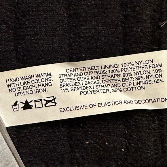 Bali Plunging Underwire Bra, Size 40D Brown, Leopard Print, Smooth Foam Cups NWT - Picture 5 of 10